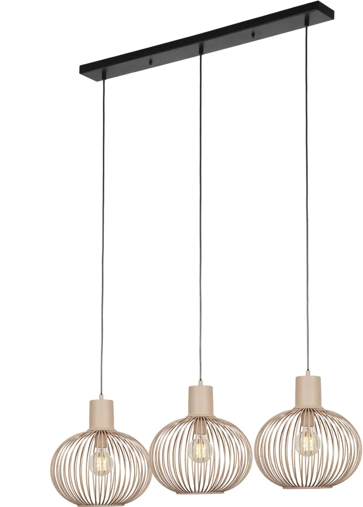 RIPPVALGUSTI TRIO GILA 3XE27 LIIVAKARVA