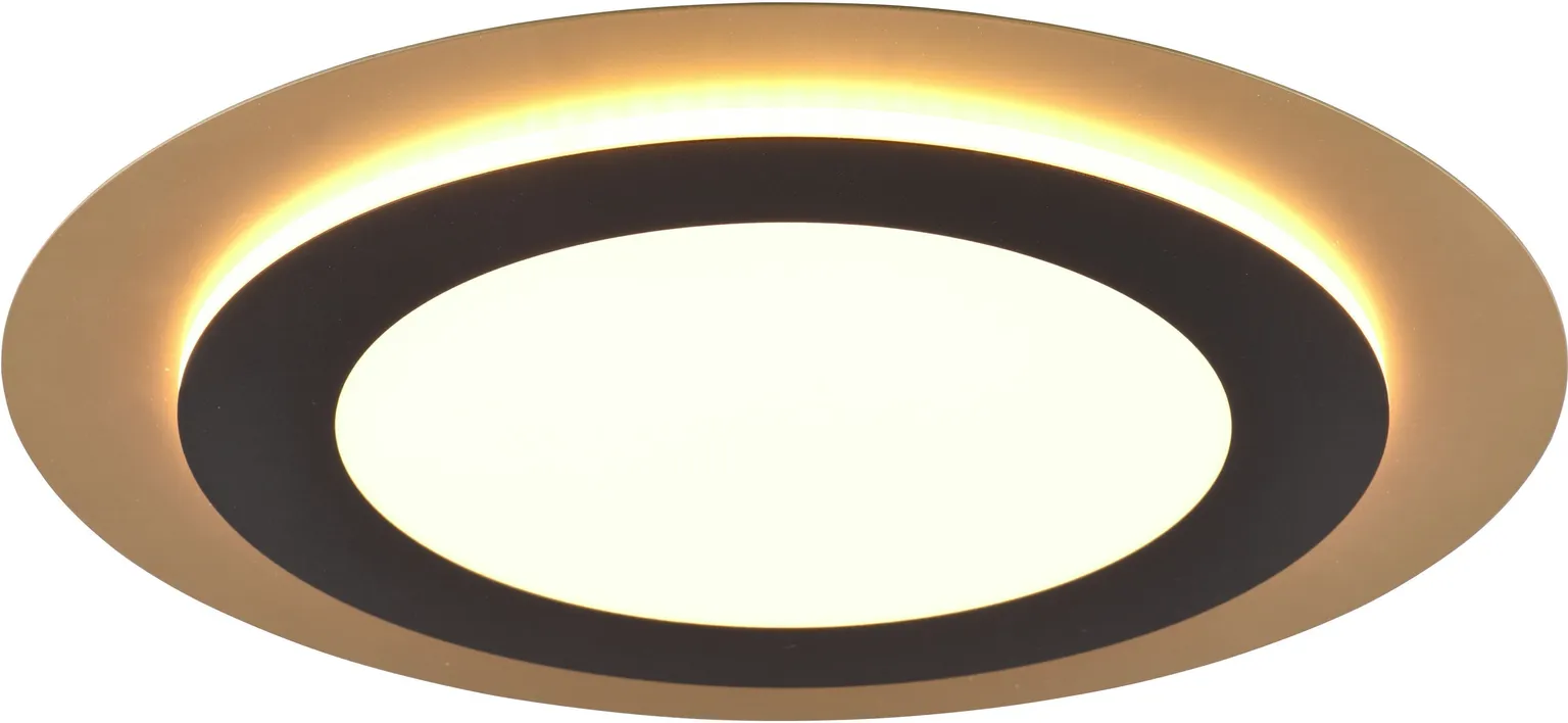 LAEVALGUSTI TRIO MORGAN LED 2700-6500K 45CM MATT MUST/KULDNE