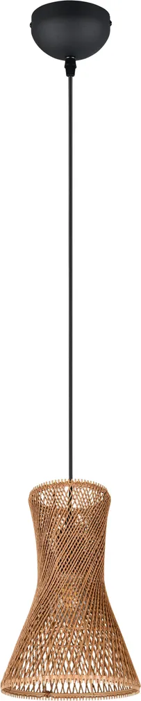 RIPPVALGUSTI TRIO BIJOU E27 PRUUN/PABERLÕNG