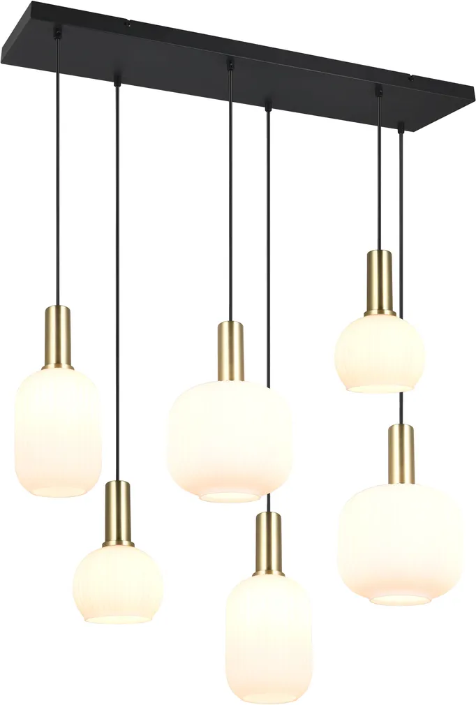 RIPPVALGUSTI TRIO DIVA 6XE27 MATT MESSING/VALGE