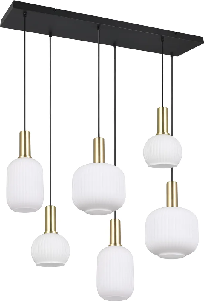 RIPPVALGUSTI TRIO DIVA 6XE27 MATT MESSING/VALGE