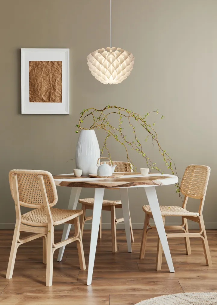 RIPPVALGUSTI TRIO TILIA E27 VALGE