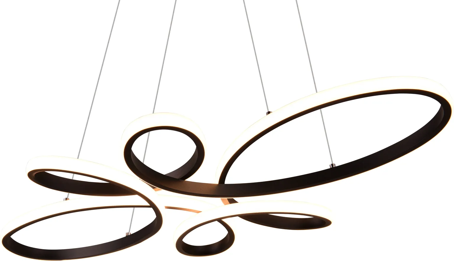 LAEVALGUSTI TRIO FLY LED 3000K MATT MUST