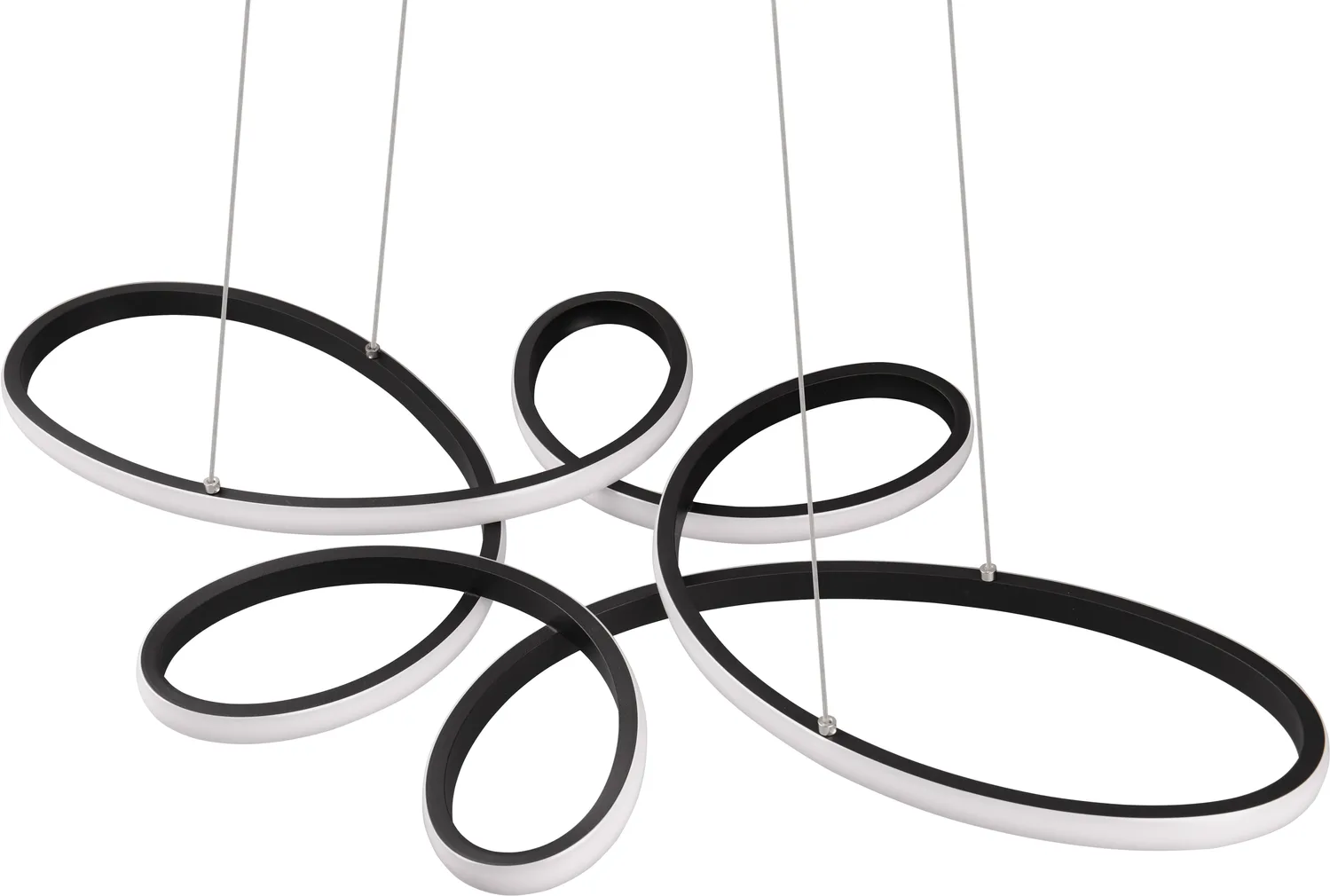 LAEVALGUSTI TRIO FLY LED 3000K MATT MUST