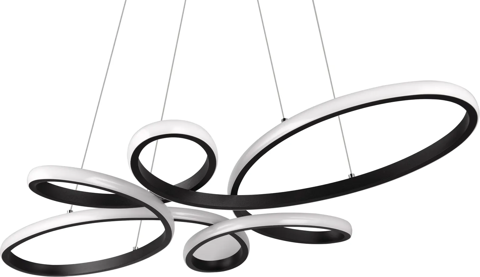 LAEVALGUSTI TRIO FLY LED 3000K MATT MUST