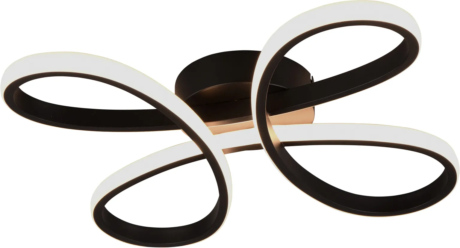 LAEVALGUSTI TRIO FLY LED 3000K 40CM MATT MUST