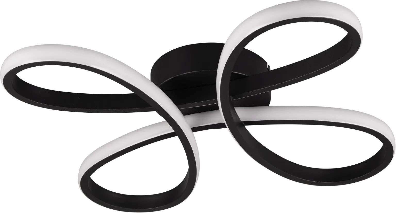 LAEVALGUSTI TRIO FLY LED 3000K 40CM MATT MUST