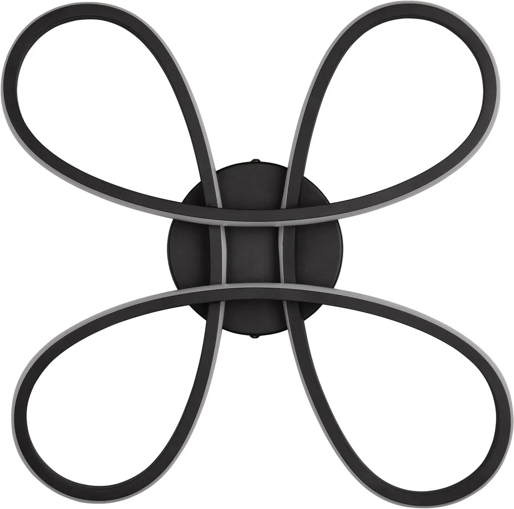 LAEVALGUSTI TRIO FLY LED 3000K 40CM MATT MUST