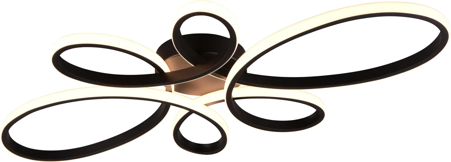 LAEVALGUSTI TRIO FLY LED 3000K 83CM MATT MUST