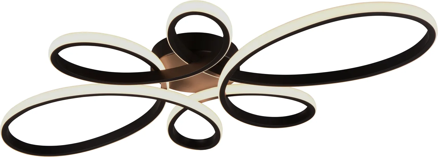 LAEVALGUSTI TRIO FLY LED 3000K 83CM MATT MUST