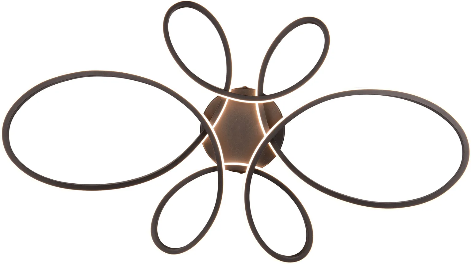 LAEVALGUSTI TRIO FLY LED 3000K 83CM MATT MUST