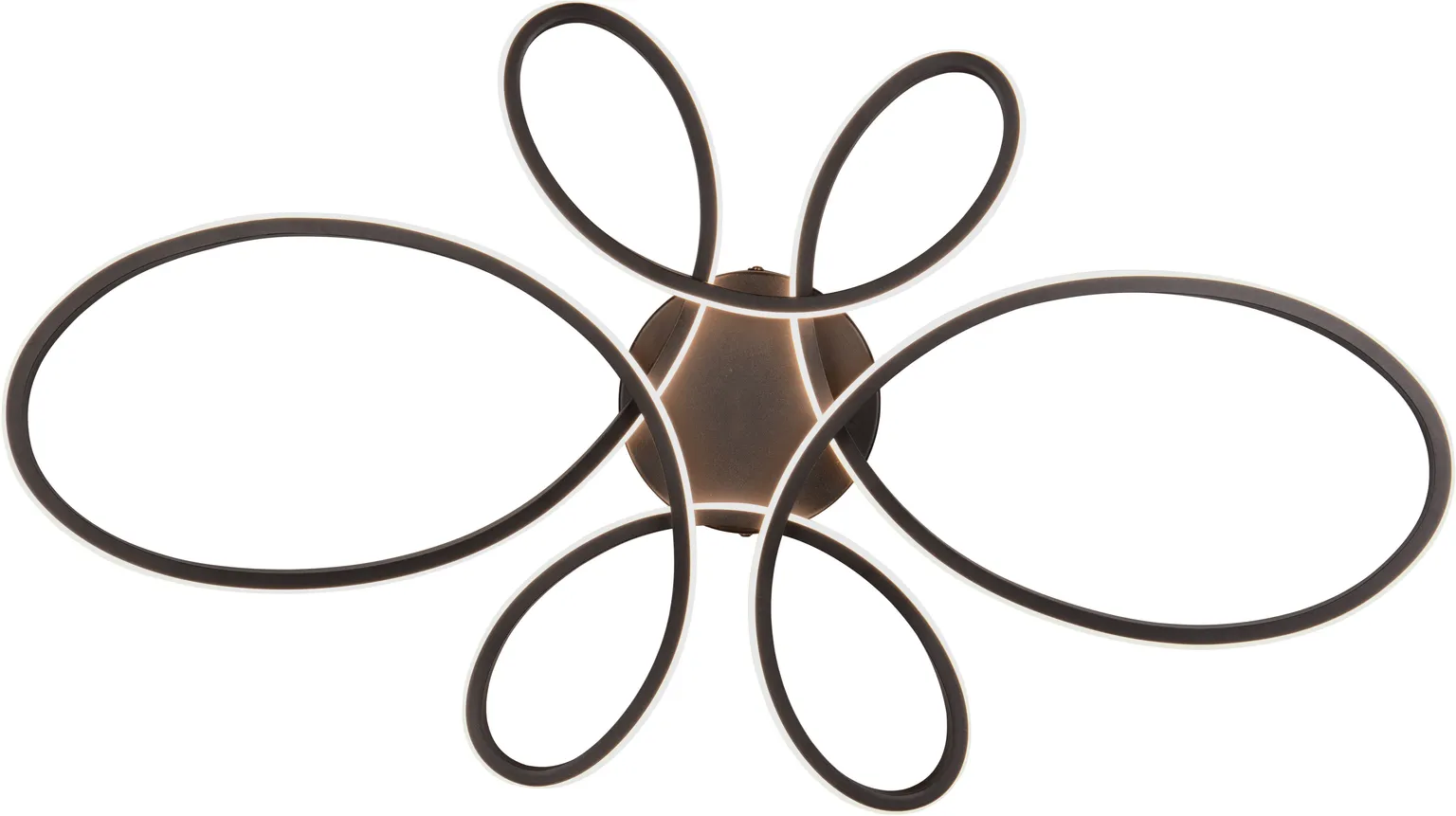 LAEVALGUSTI TRIO FLY LED 3000K 83CM MATT MUST