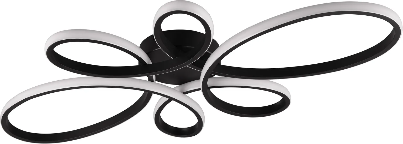 LAEVALGUSTI TRIO FLY LED 3000K 83CM MATT MUST