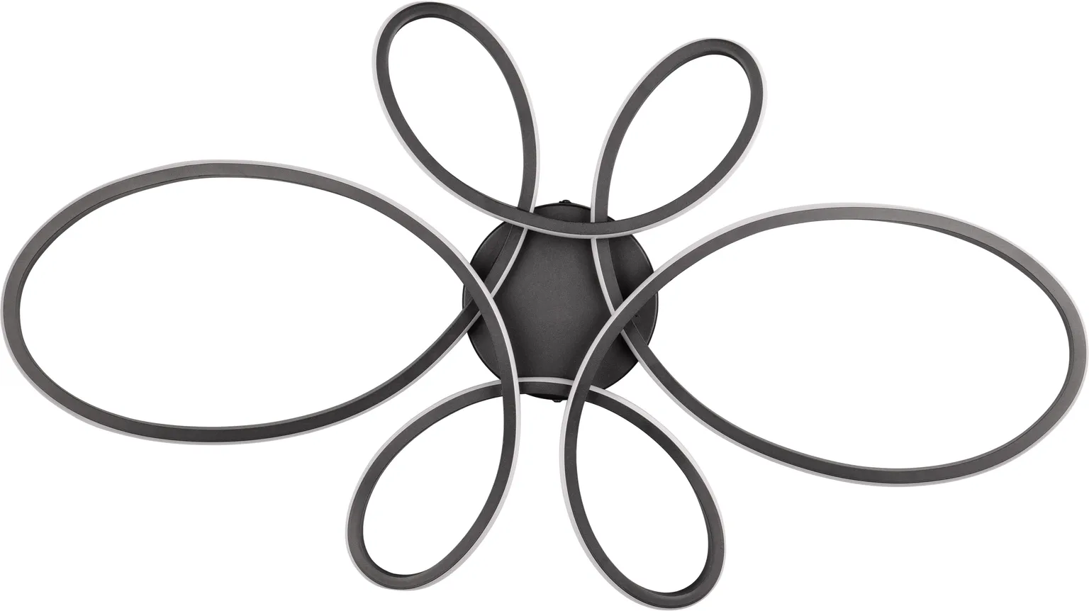 LAEVALGUSTI TRIO FLY LED 3000K 83CM MATT MUST