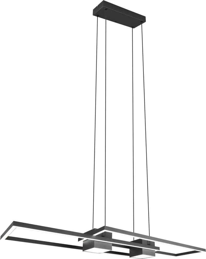 RIPPVALGUSTI TRIO ALBANY LED 2700-6500K MATT MUST