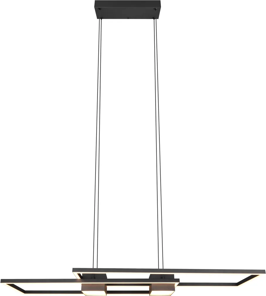 RIPPVALGUSTI TRIO ALBANY LED 2700-6500K MATT MUST