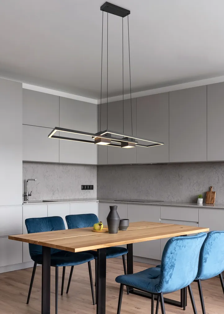 RIPPVALGUSTI TRIO ALBANY LED 2700-6500K MATT MUST