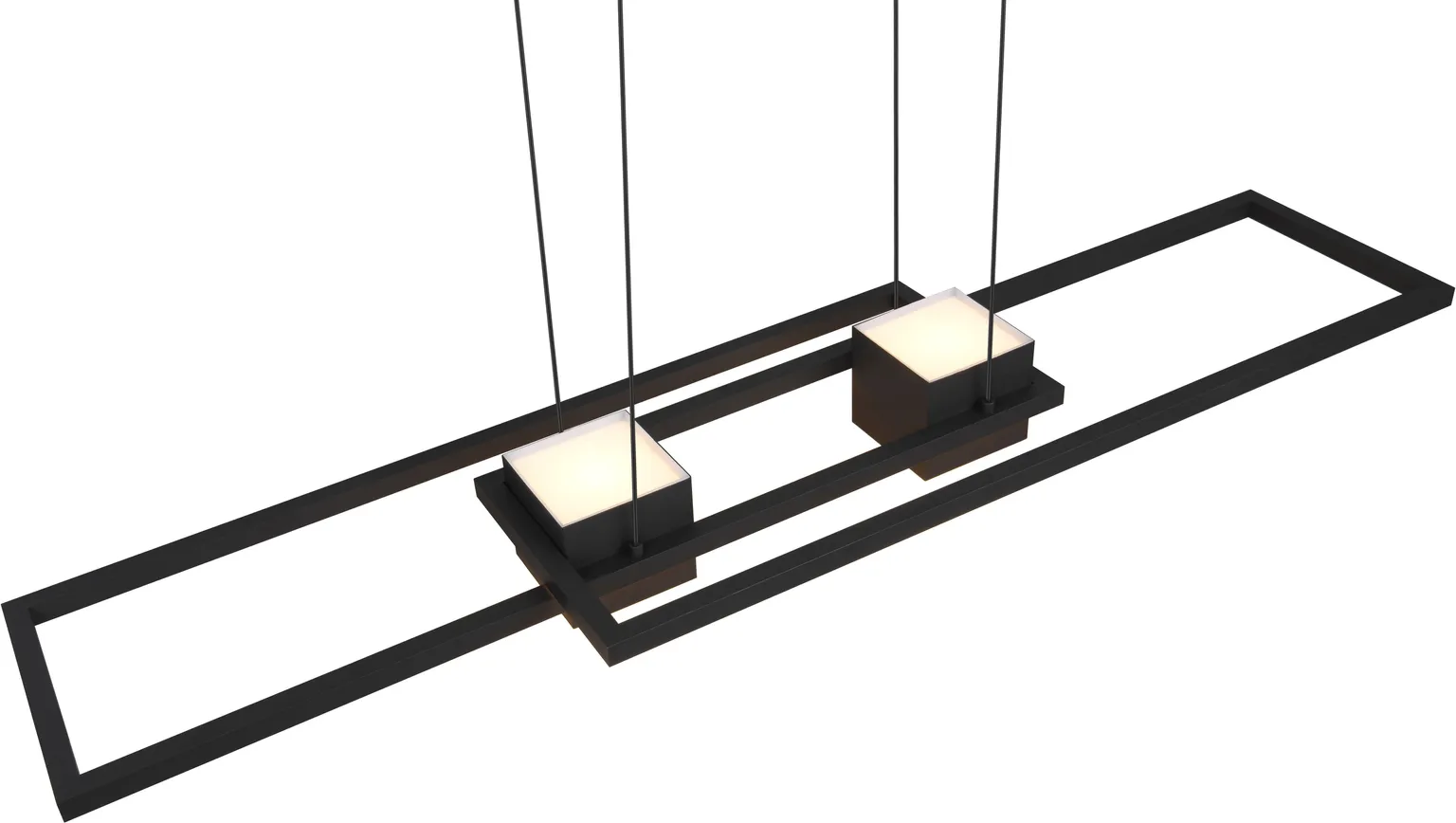 RIPPVALGUSTI TRIO ALBANY LED 2700-6500K MATT MUST