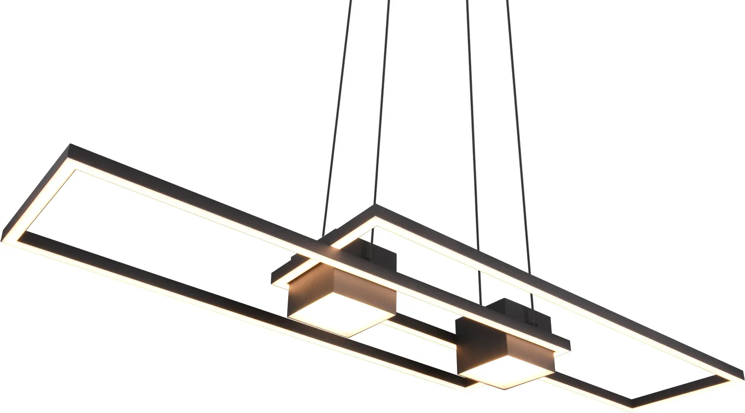 RIPPVALGUSTI TRIO ALBANY LED 2700-6500K MATT MUST