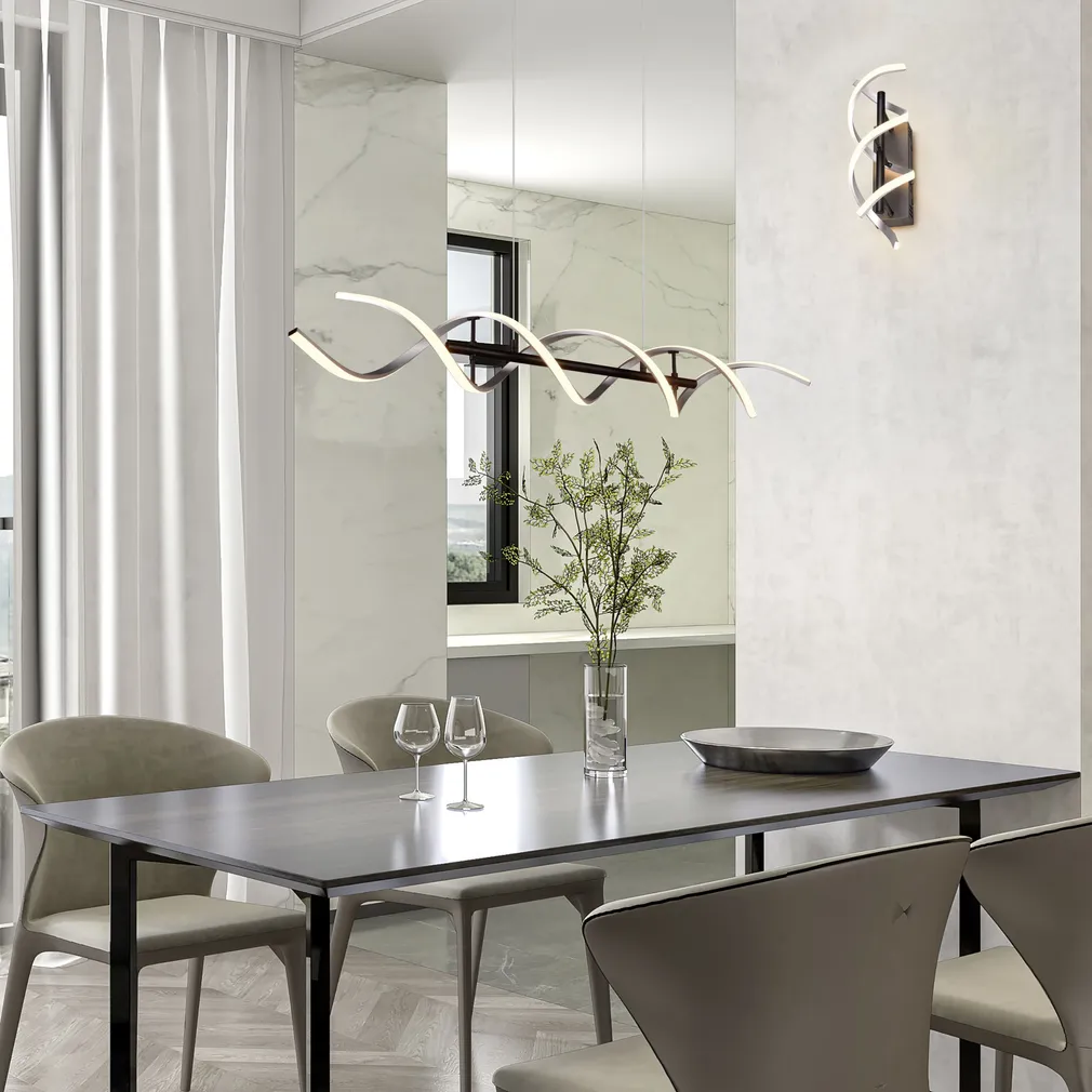 RIPPVALGUSTI TRIO SEQUENCE LED 2300+3000+4000K M.MUST/ALUMIIN.