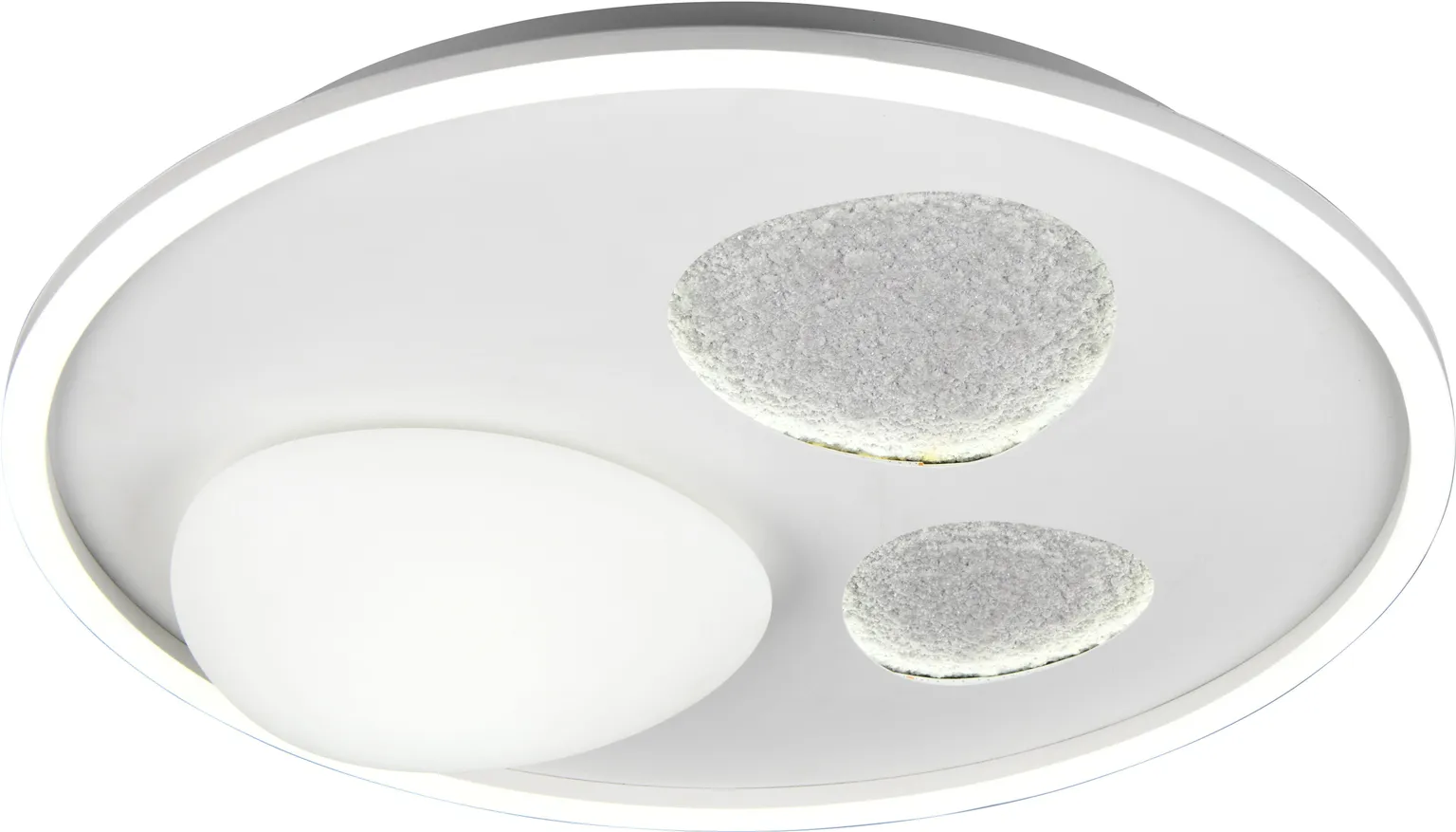 LAEVALGUSTI TRIO PEBBLE LED 2700-6500K MATT VALGE/HALL