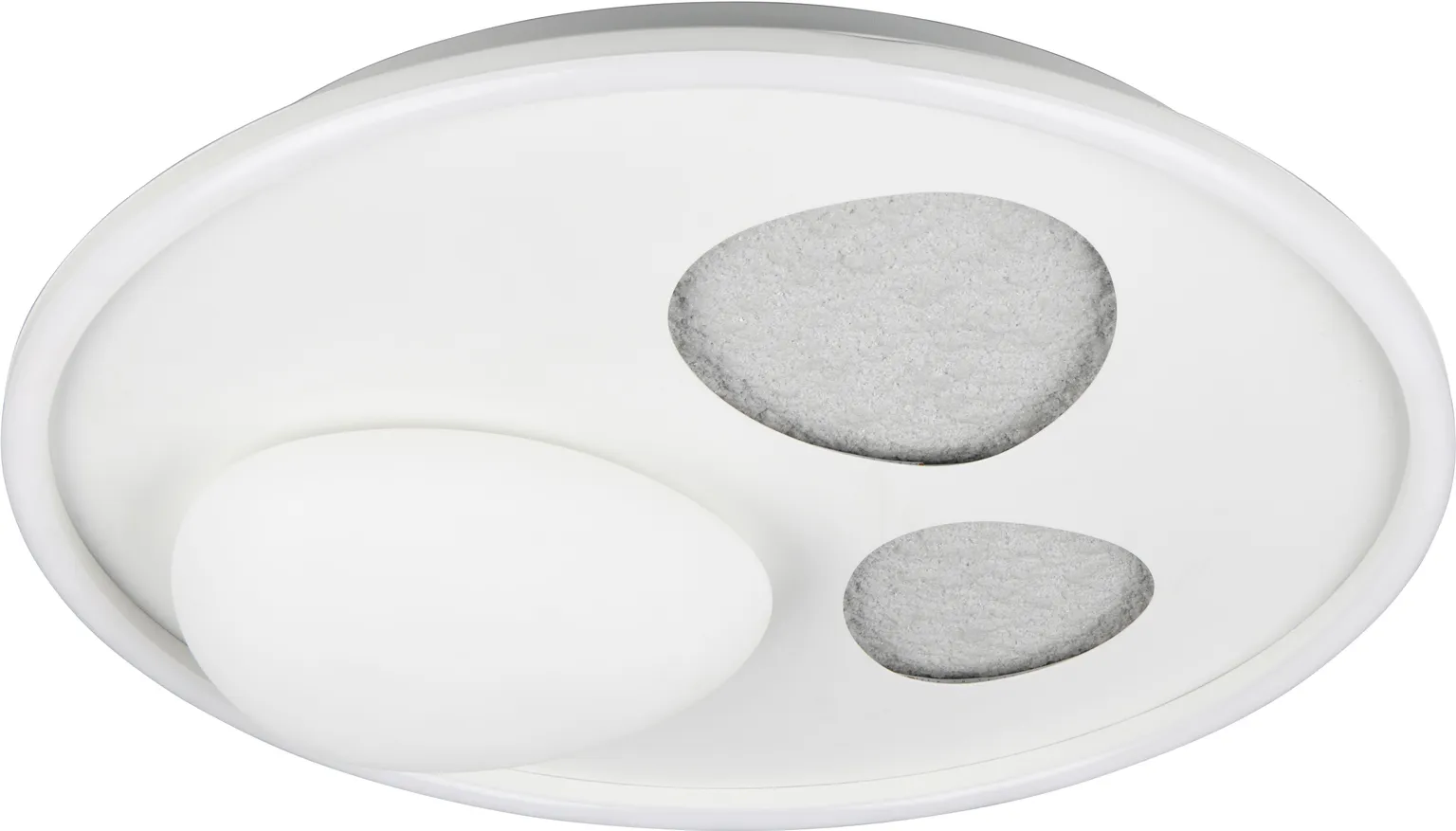 LAEVALGUSTI TRIO PEBBLE LED 2700-6500K MATT VALGE/HALL