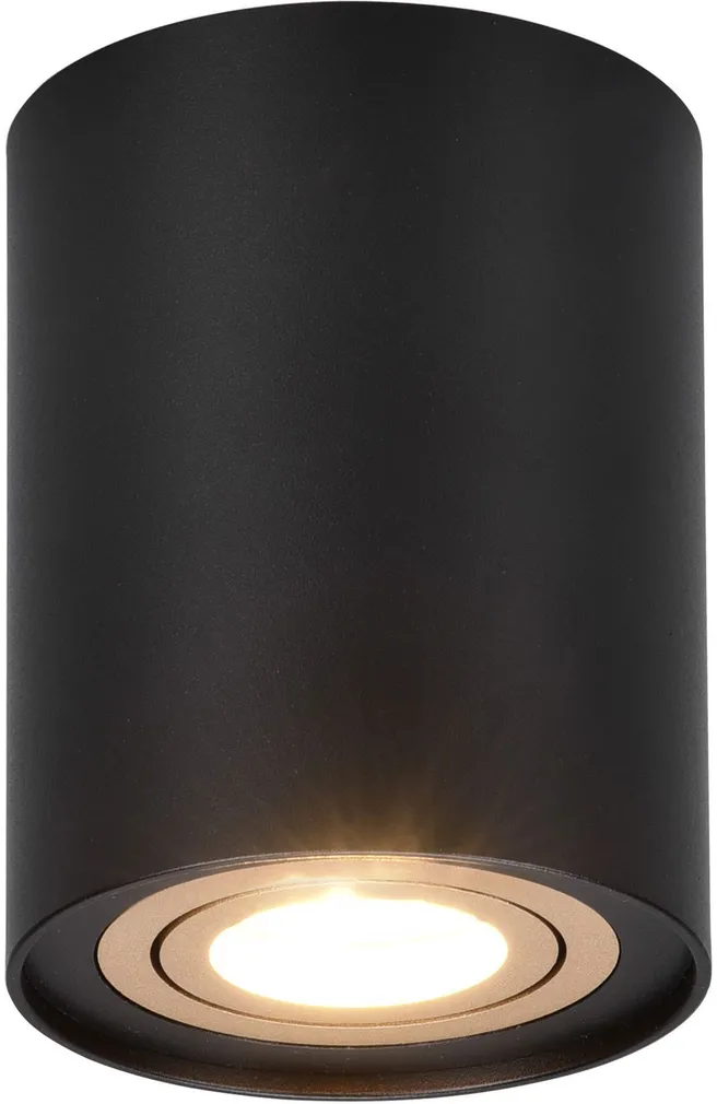 LAEVALGUSTI TRIO COOKIE GU10 MUST/KULDNE