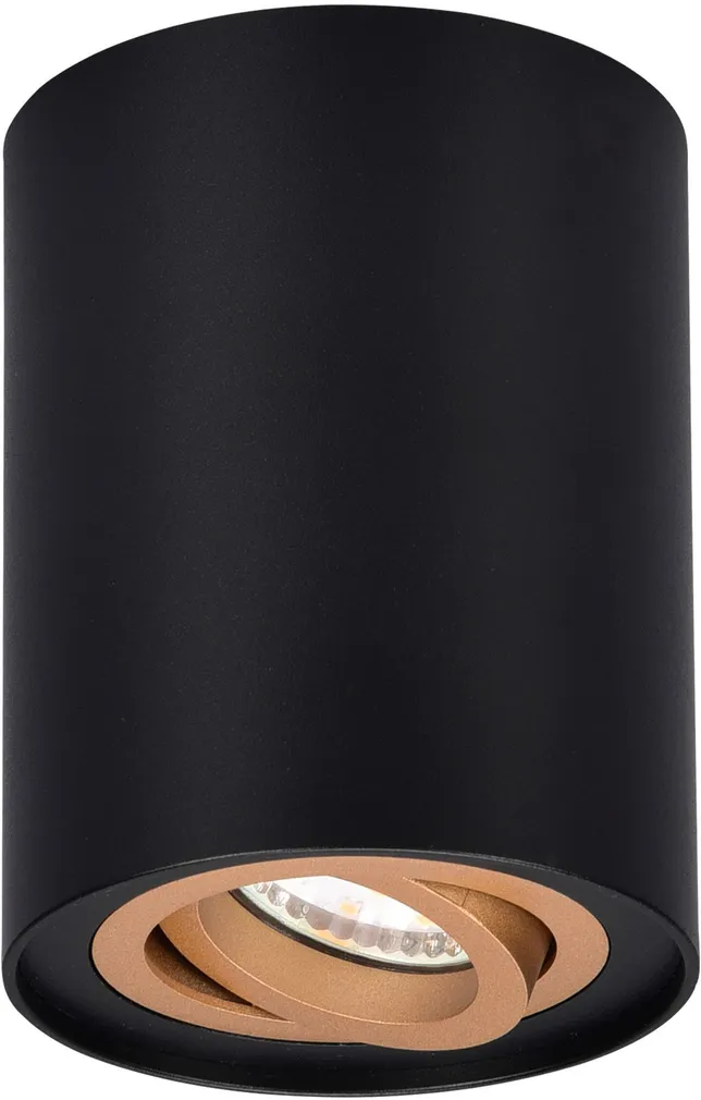 LAEVALGUSTI TRIO COOKIE GU10 MUST/KULDNE