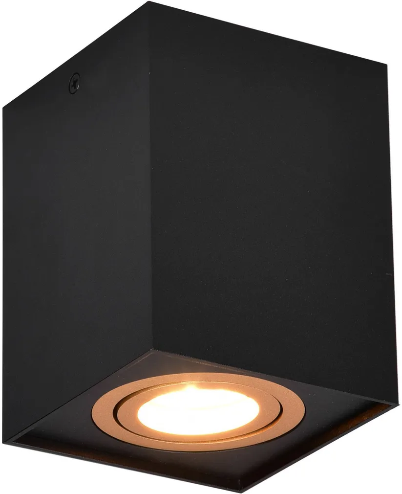 LAEVALGUSTI TRIO BISCUIT GU10 MUST/KULDNE