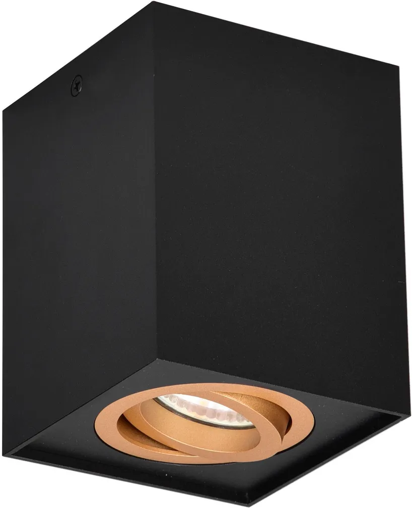 LAEVALGUSTI TRIO BISCUIT GU10 MUST/KULDNE