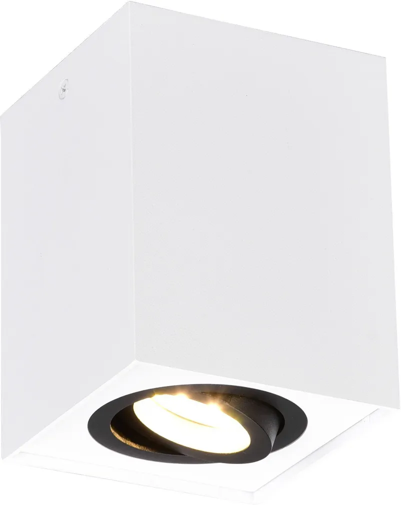 LAEVALGUSTI TRIO BISCUIT GU10 MUST/VALGE