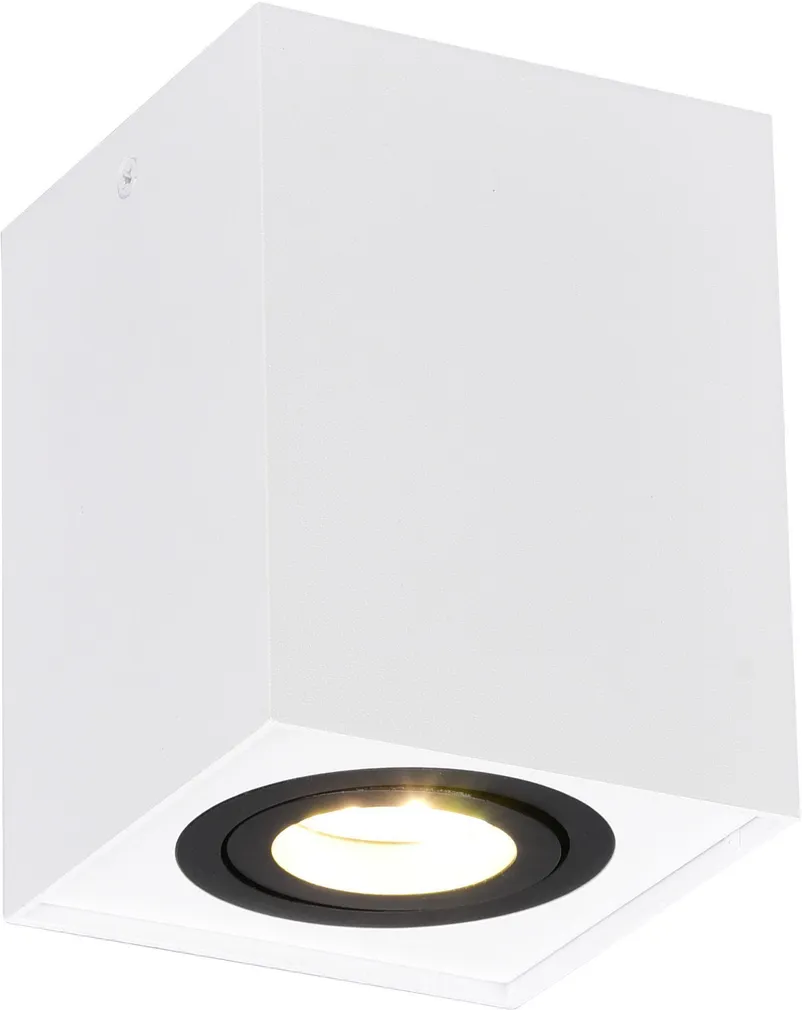 LAEVALGUSTI TRIO BISCUIT GU10 MUST/VALGE