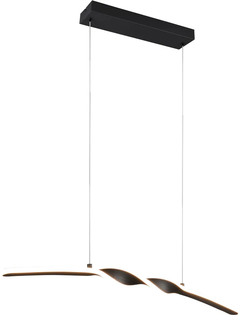 RIPPVALGUSTI TRIO GINKO LED 3000K MATT MUST