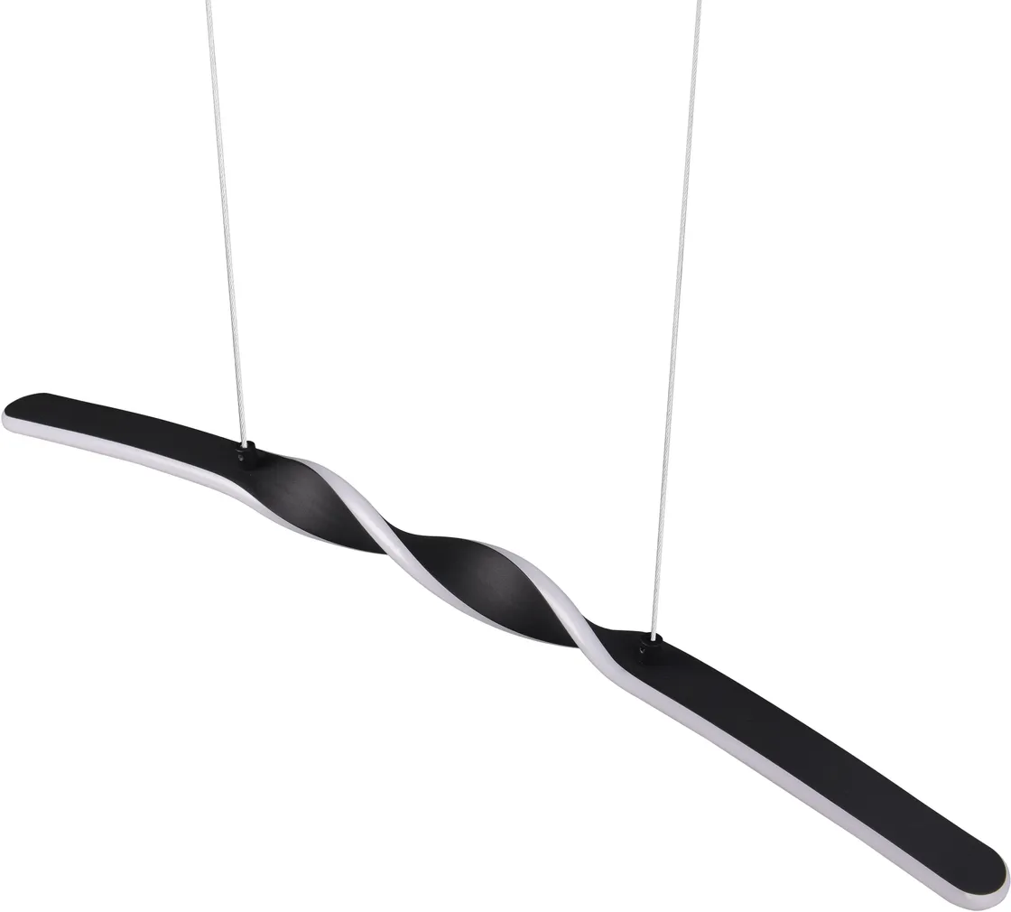 RIPPVALGUSTI TRIO GINKO LED 3000K MATT MUST