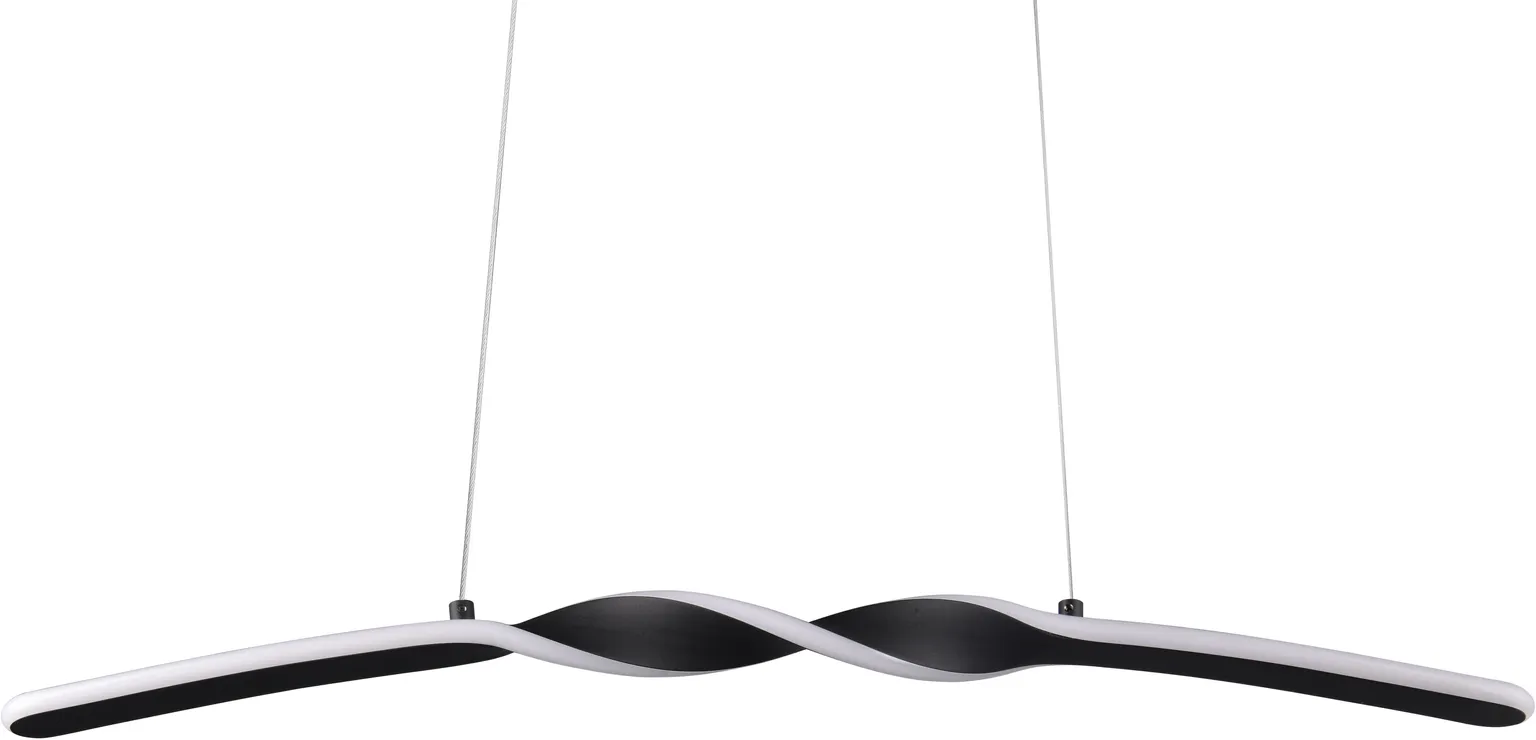 RIPPVALGUSTI TRIO GINKO LED 3000K MATT MUST