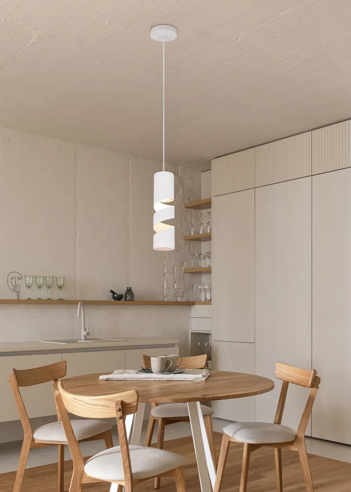 RIPPVALGUSTI TRIO STREAM GU10 MATT VALGE