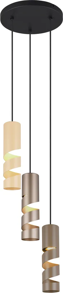 RIPPVALGUSTI TRIO STREAM 3XGU10 MITMEVÄRVILINE