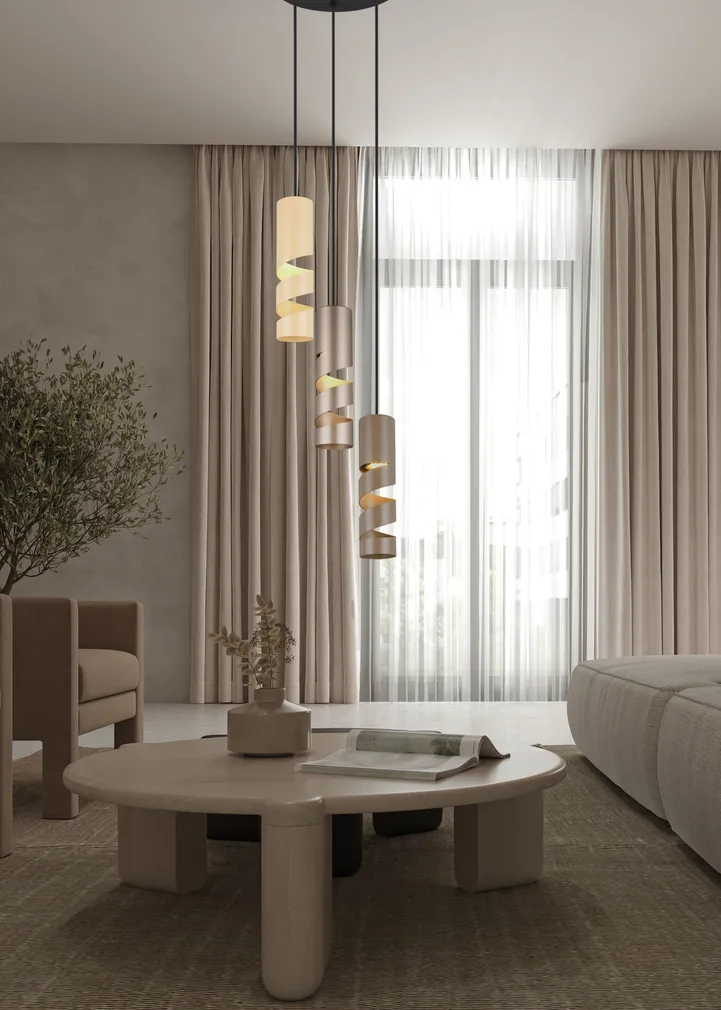 RIPPVALGUSTI TRIO STREAM 3XGU10 MITMEVÄRVILINE