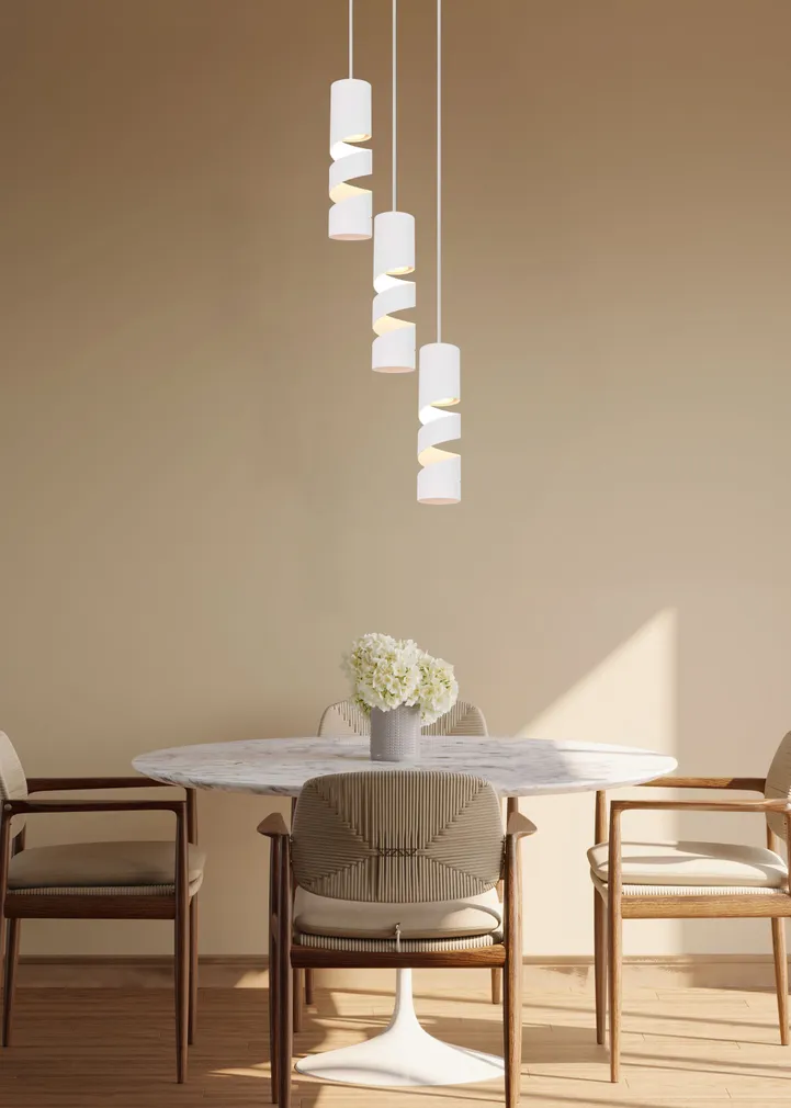 RIPPVALGUSTI TRIO STREAM 3XGU10 MATT VALGE