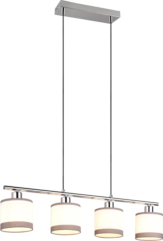 RIPPVALGUSTI TRIO DAVOS 4XE14 MATT KROOM/VALGE