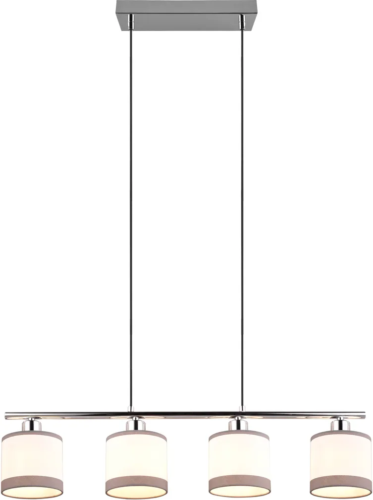 RIPPVALGUSTI TRIO DAVOS 4XE14 MATT KROOM/VALGE