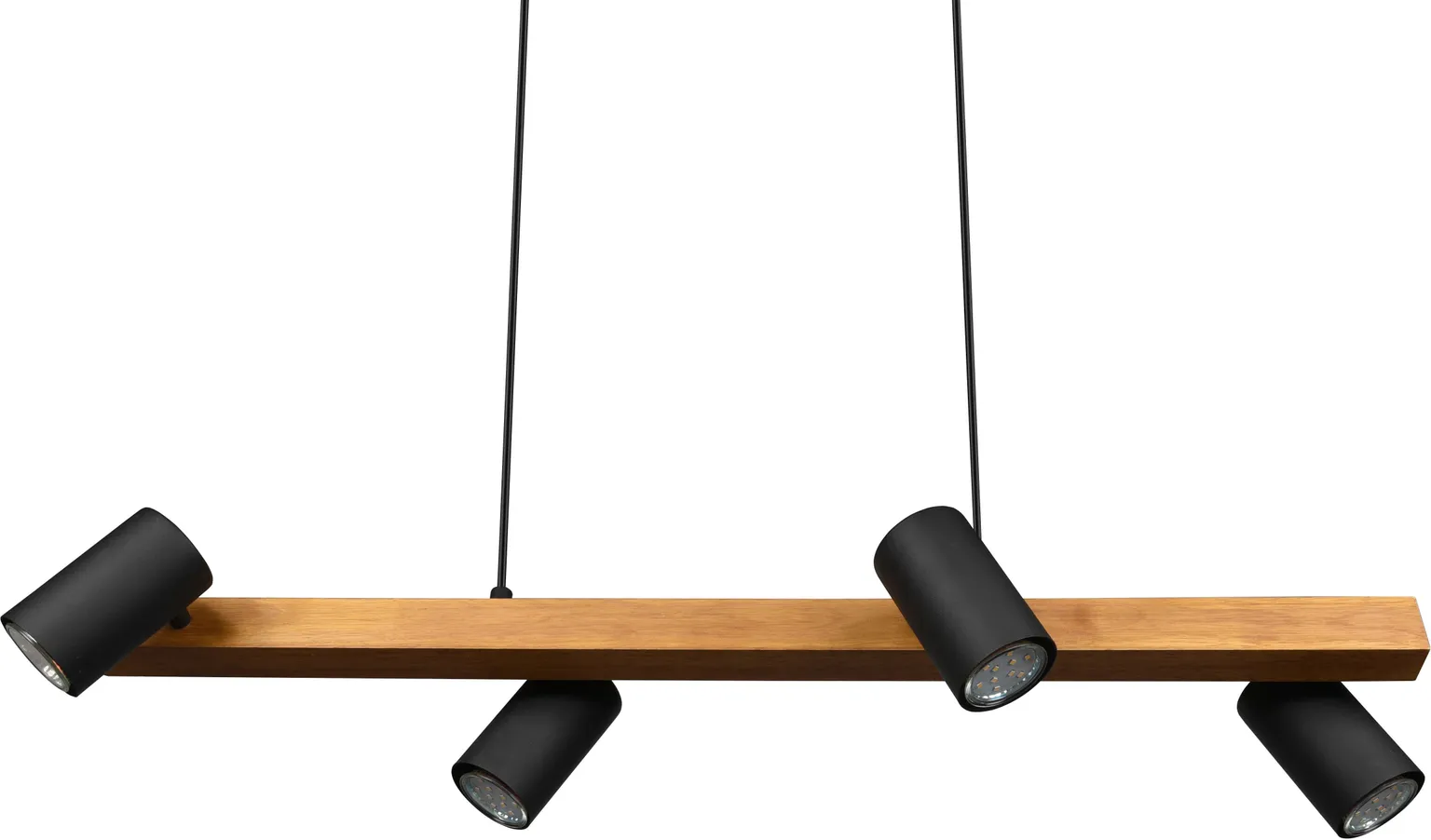 RIPPVALGUSTI TRIO MARLEY 4XGU10 80CM MATT MUST/PUIT