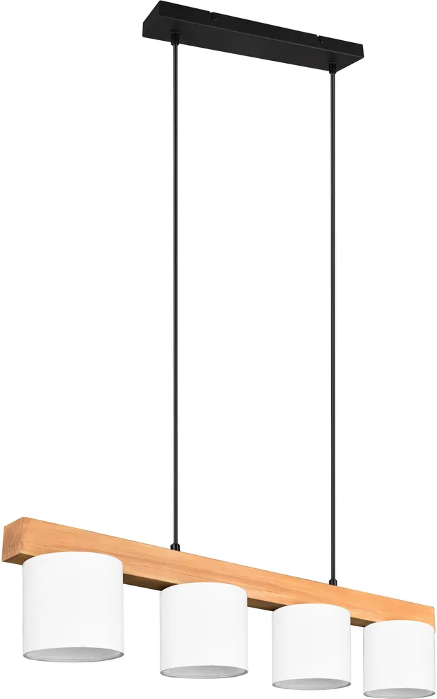 RIPPVALGUSTI TRIO CAMERON 4XE14 VALGE/PUIT