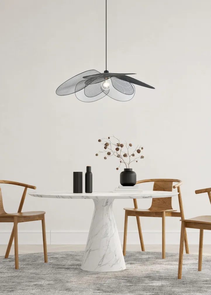 RIPPVALGUSTI TRIO FLEURE E27 MATT MUST