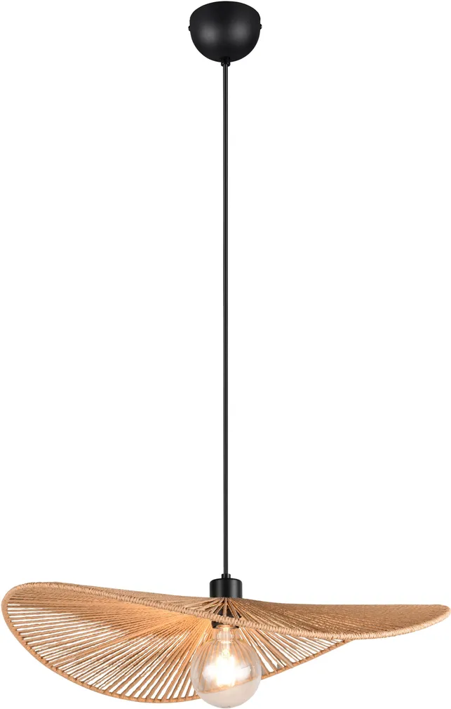 RIPPVALGUSTI TRIO LAURINE E27 58CM PRUUN/PABERLÕNG