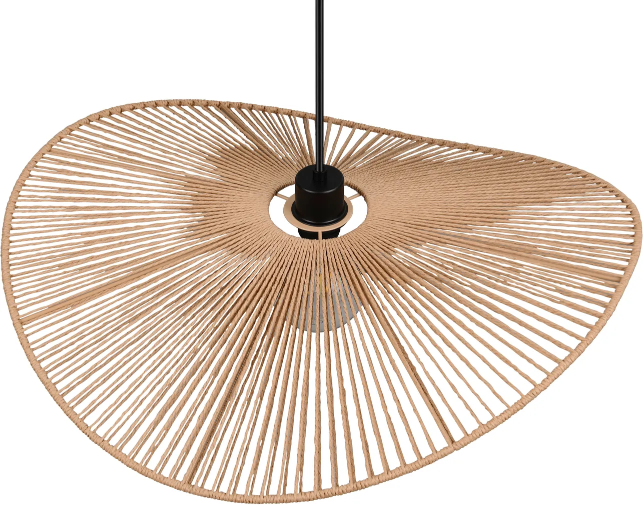 RIPPVALGUSTI TRIO LAURINE E27 58CM PRUUN/PABERLÕNG