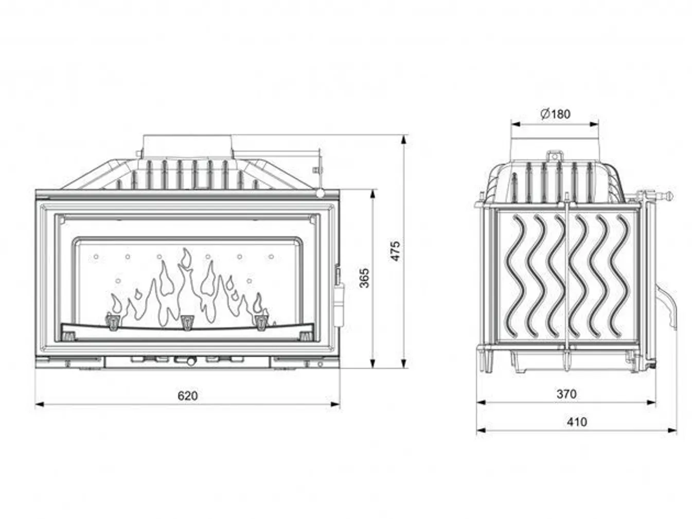 KAMINASÜDAMIK KAWMET W15