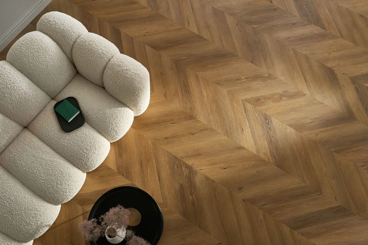 VINÜÜLPARKETT AFIRMAX LEGNAR CHEVRON SPC 4,5/0,3MM FRISCO TAMM