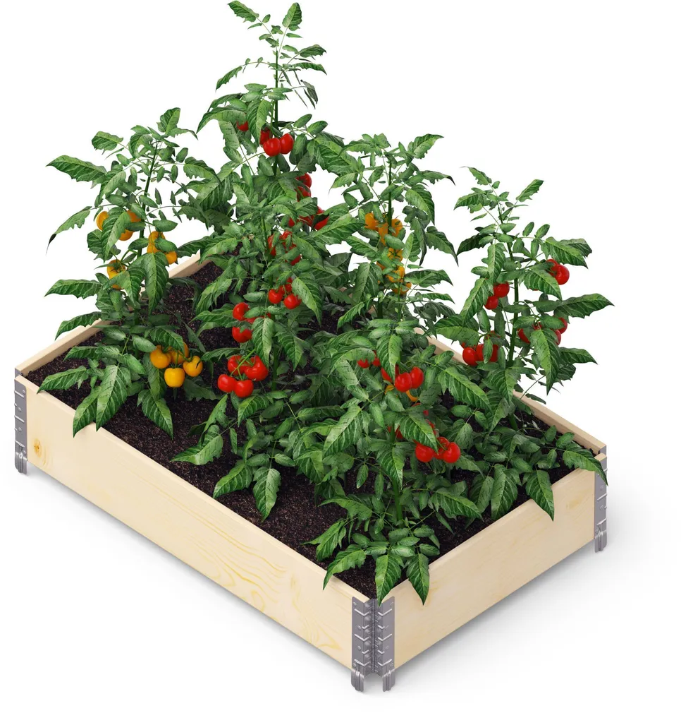 PEENRAKAST UPYARD ECO NATURAAL 120X80CM