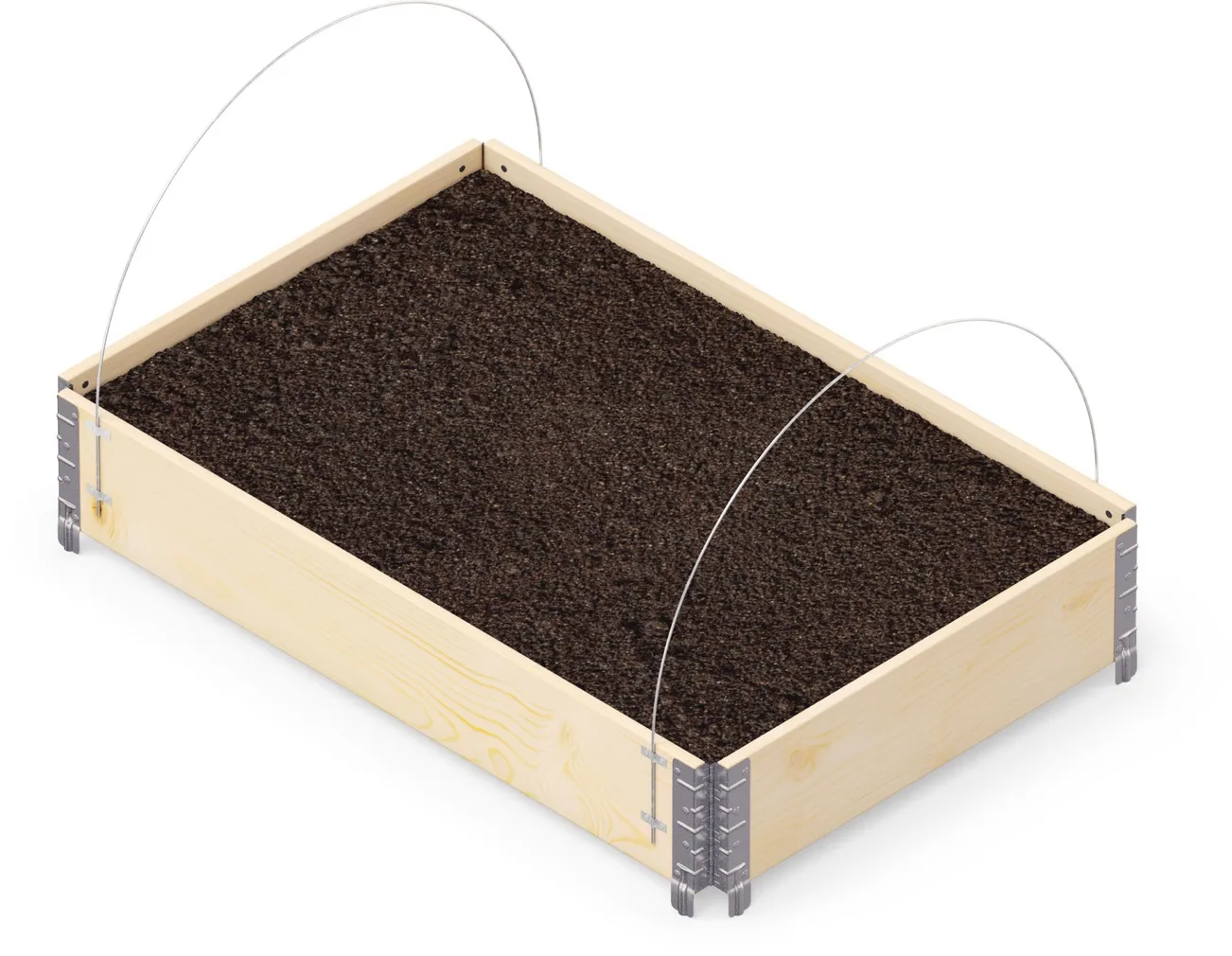 PEENRAKAST UPYARD ECO NATURAAL 120X80CM